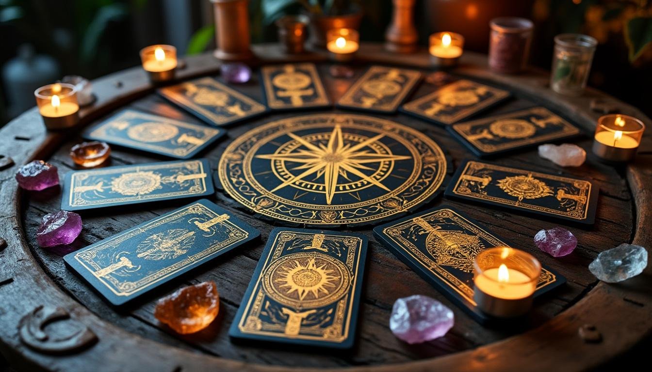 découvrez notre tirage gratuit en ligne du tarot de thot (crowley) pour explorer votre avenir avec ce jeu mystique et puissant.